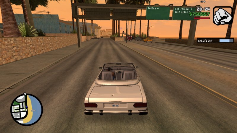 GTA San Andreas Definitive Edition Style HUD Mod Mod - GTAinside.com